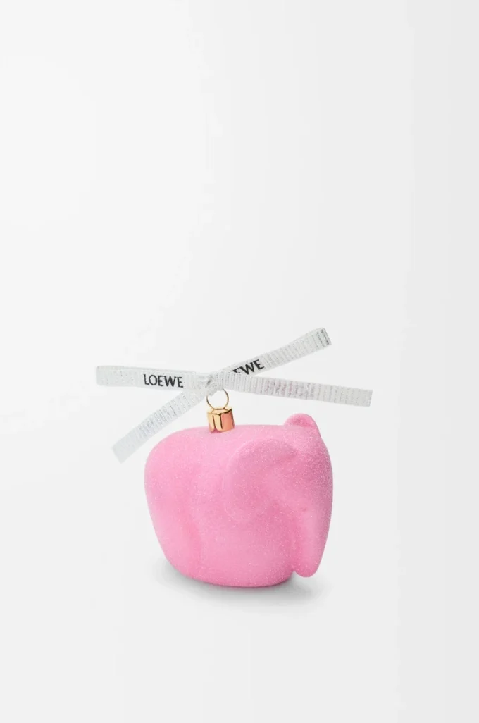 Adorno de cristal soplado Cotton Candy Adorno de cristal soplado Cotton Candy