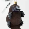 Adorno de vidrio soplado Chocolate/Negro Adorno de vidrio soplado Chocolate/Negro
