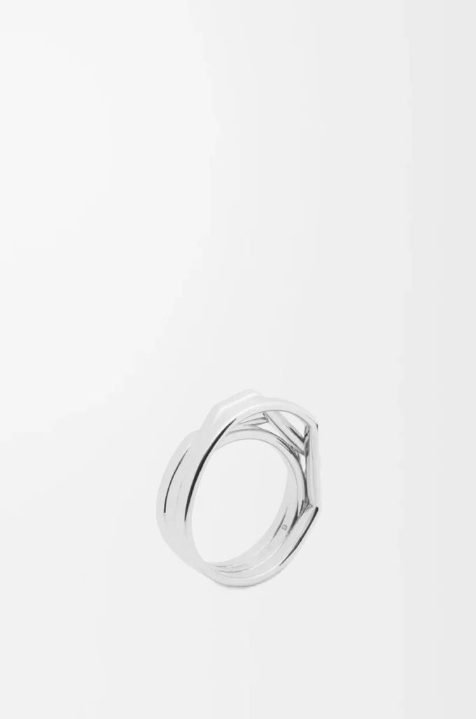 Anillo apilable en plata de ley Plata Anillo apilable en plata de ley Plata
