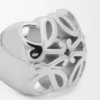 Anillo con sello Anagram Bombé en plata de ley Plata Anillo con sello Anagram Bombé en plata de ley Plata