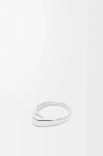 Anillo estribo en plata de ley Plata