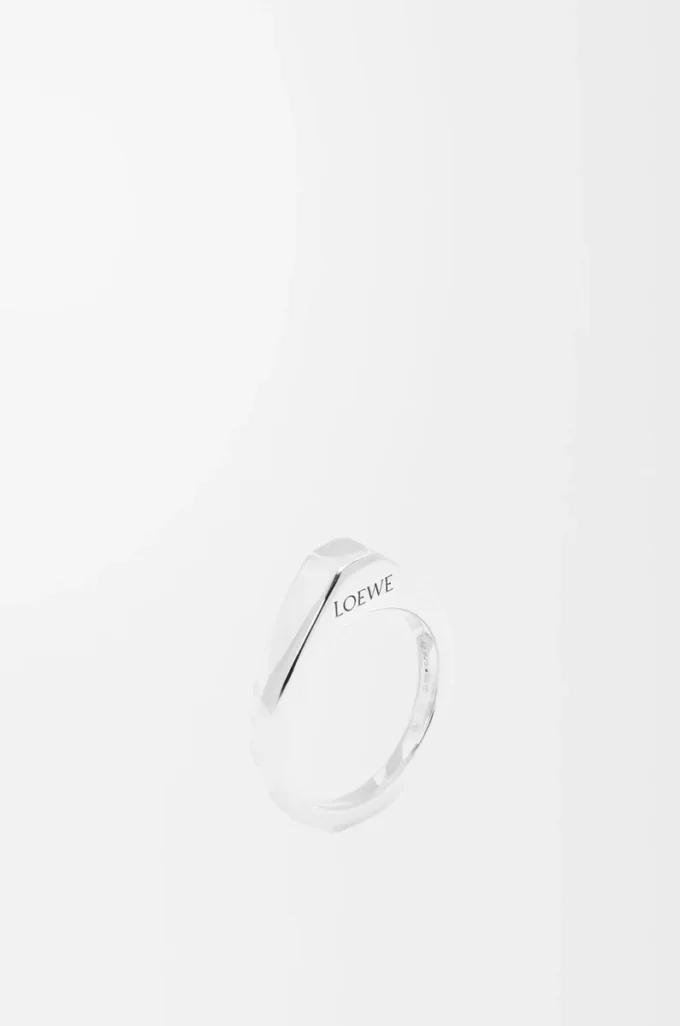 Anillo estribo en plata de ley Plata Anillo estribo en plata de ley Plata