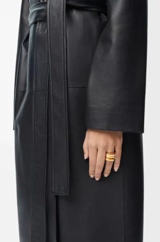 Anillo LOEWE Graphic en plata de ley Oro