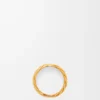 Anillo trenzado en plata de ley Oro Anillo trenzado en plata de ley Oro