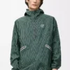 Anorak Storm en tejido técnico verde/negro Anorak Storm en tejido técnico verde/negro