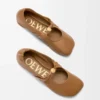 Bailarina Pebble Soft en piel de cordero napa roble Bailarina Pebble Soft en piel de cordero napa roble