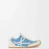 Ballet Runner 2.0 en nylon y piel de becerro Azul/Blanco/Blanco suave Ballet Runner 2.0 en nylon y piel de becerro Azul/Blanco/Blanco suave