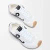 Ballet Runner 2.0 en nylon y piel de becerro Blanco/Negro Ballet Runner 2.0 en nylon y piel de becerro Blanco/Negro
