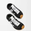 Ballet Runner 2.0 en nylon y piel de becerro Negro/Blanco Ballet Runner 2.0 en nylon y piel de becerro Negro/Blanco