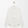 Blusa de seda blanca Blusa de seda blanca