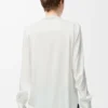 Blusa de seda blanca Blusa de seda blanca