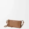 Bolsa Joya en piel de becerro napa Mocha Bolsa Joya en piel de becerro napa Mocha