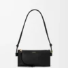 Bolsa Joya en piel de becerro napa negra Bolsa Joya en piel de becerro napa negra