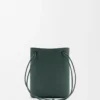 Bolsa Pebble en piel de becerro lisa Sherwood Bolsa Pebble en piel de becerro lisa Sherwood