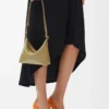 Bolsa Puzzle Fold en piel de becerro napa brillante verde arcilla Bolsa Puzzle Fold en piel de becerro napa brillante verde arcilla