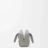 Bolso Amazona 23 en piel de becerro granulada suave gris perla Bolso Amazona 23 en piel de becerro granulada suave gris perla