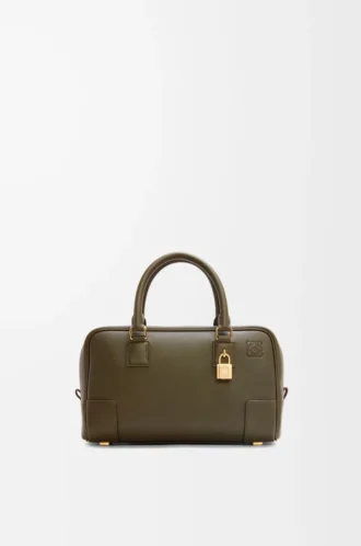 Bolso Amazona 23 en piel de becerro napa Dark Khaki