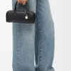 Bolso Amazona 23 recortado en piel de becerro napa Negro Bolso Amazona 23 recortado en piel de becerro napa Negro