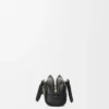 Bolso Amazona 23 recortado en piel de becerro napa Negro Bolso Amazona 23 recortado en piel de becerro napa Negro