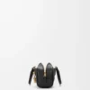 Bolso Amazona 23 recortado en piel de becerro napa negro/burdeos Bolso Amazona 23 recortado en piel de becerro napa negro/burdeos
