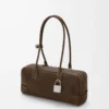 Bolso Amazona 31 recortado en nubuck granulado Tundra Bolso Amazona 31 recortado en nubuck granulado Tundra
