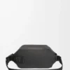Bolso bandolera convertible en piel de becerro clásica Negro