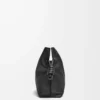 Bolso de mano Flamenco mediano en piel de becerro napa Black