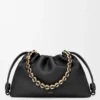 Bolso Flamenco grande en suave piel de cordero napa Negro Bolso Flamenco grande en suave piel de cordero napa Negro