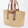 Bolso Fold Shopper en rafia Natural/Tan Bolso Fold Shopper en rafia Natural/Tan