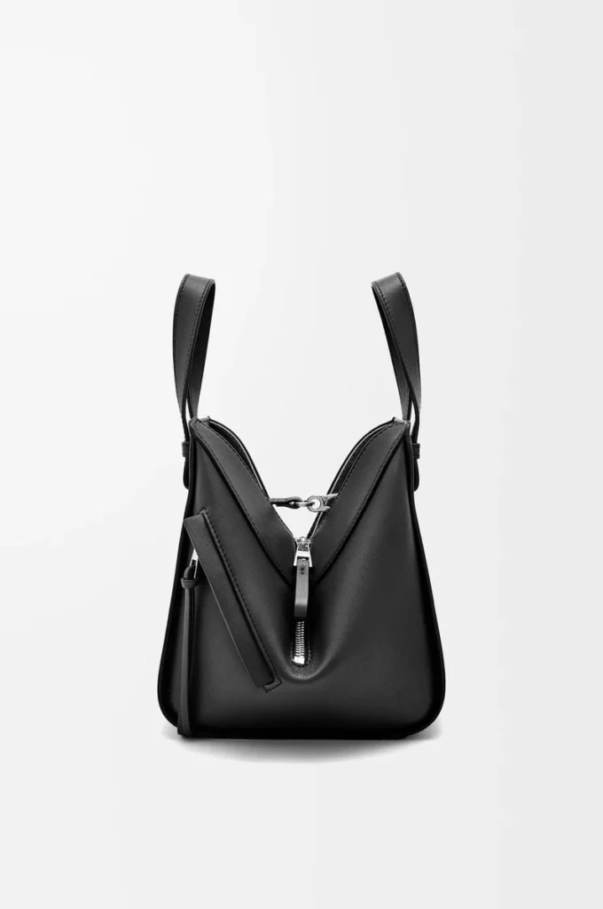 Bolso Hammock compacto en piel de becerro clásica Negro Bolso Hammock compacto en piel de becerro clásica Negro