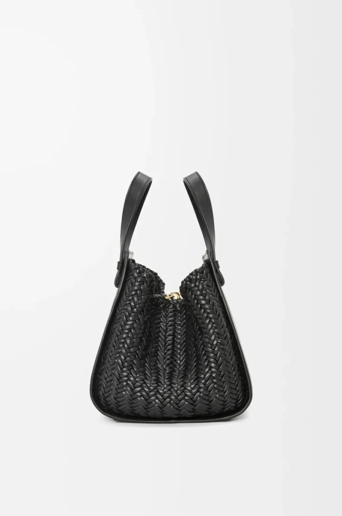 Bolso Hammock compacto en piel de becerro Negro Bolso Hammock compacto en piel de becerro Negro
