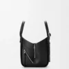 Bolso Hammock Flip en piel de becerro clásica Black Bolso Hammock Flip en piel de becerro clásica Black