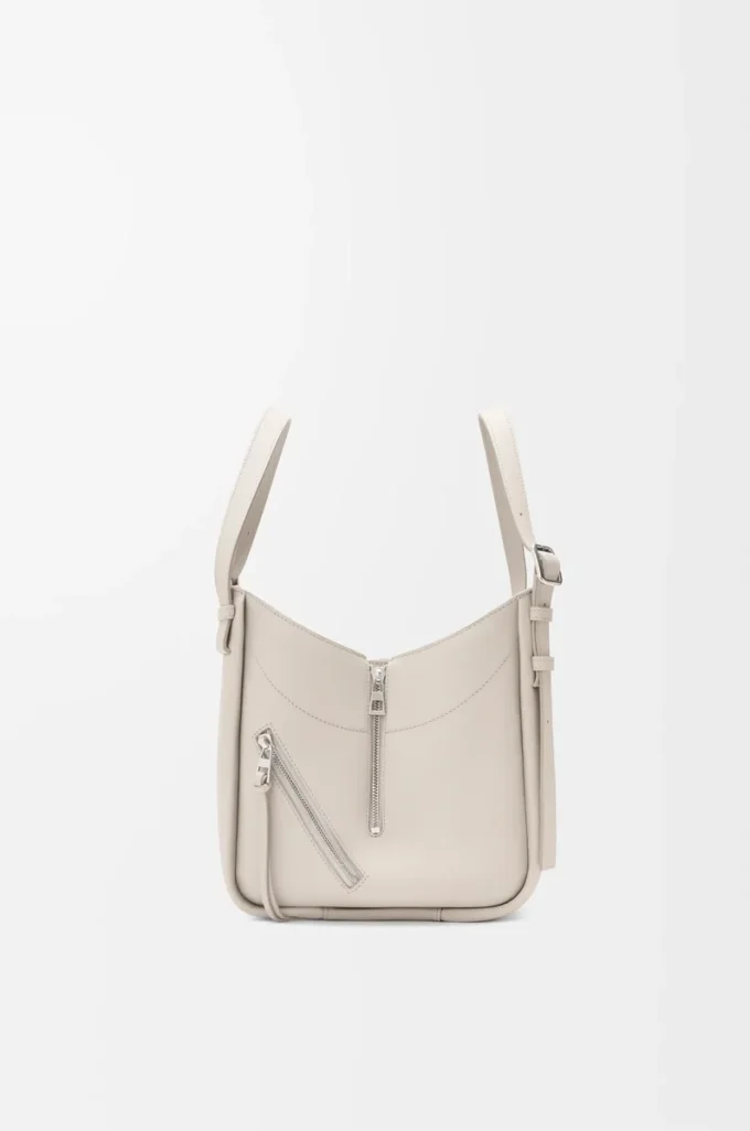 Bolso Hammock Flip en piel de becerro clásica Light Ghost Bolso Hammock Flip en piel de becerro clásica Light Ghost