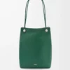 Bolso hobo Pebble en piel de becerro granulada flexible Evergreen Bolso hobo Pebble en piel de becerro granulada flexible Evergreen