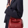 Bolso Madrid pequeño en piel de becerro flexible Burnt Red Bolso Madrid pequeño en piel de becerro flexible Burnt Red