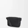 Bolso mensajero militar XS en suave piel de becerro granulada Negro