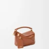 Bolso Mini Featherlight Puzzle en piel de cordero napa color pecan Bolso Mini Featherlight Puzzle en piel de cordero napa color pecan
