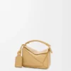 Bolso Mini Featherlight Puzzle en piel de cordero napa Dark Butter Bolso Mini Featherlight Puzzle en piel de cordero napa Dark Butter