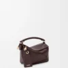 Bolso Mini Featherlight Puzzle en piel de cordero napa marrón oscuro Bolso Mini Featherlight Puzzle en piel de cordero napa marrón oscuro