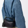 Bolso Mini Featherlight Puzzle en piel de cordero napa negro Bolso Mini Featherlight Puzzle en piel de cordero napa negro