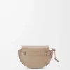 Bolso Mini Gate Dual en suave piel de becerro y jacquard Sand Bolso Mini Gate Dual en suave piel de becerro y jacquard Sand