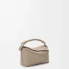 Bolso Mini Puzzle Edge en piel de becerro granulada suave Color arcilla Bolso Mini Puzzle Edge en piel de becerro granulada suave Color arcilla