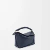 Bolso Mini Puzzle Edge en piel de becerro granulada suave Deep Navy Bolso Mini Puzzle Edge en piel de becerro granulada suave Deep Navy