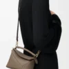 Bolso Mini Puzzle Edge en piel de becerro granulada suave Taupe Bolso Mini Puzzle Edge en piel de becerro granulada suave Taupe