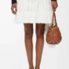 Bolso Nest Basket pequeño en piel de becerro color tostado Bolso Nest Basket pequeño en piel de becerro color tostado