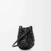 Bolso Nest Basket pequeño en piel de becerro negro Bolso Nest Basket pequeño en piel de becerro negro