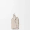 Bolso Panta pequeño Puzzle en piel de becerro brillante Light Ghost