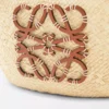 Bolso pequeño Anagram Basket en palma iraca y piel de becerro Natural/Tan Bolso pequeño Anagram Basket en palma iraca y piel de becerro Natural/Tan