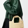 Bolso pequeño LOEWE Font en rafia Natural Bolso pequeño LOEWE Font en rafia Natural