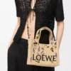 Bolso pequeño LOEWE Font en rafia Natural Bolso pequeño LOEWE Font en rafia Natural